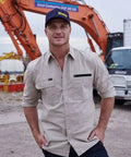 Bisley Workwear Flex & Move™ Utility Shirt Long Sleeve BS6144 - Allsorts Workwear
