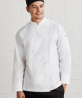 Biz Collection Al Dente Mens Chef Jacket CH230ML - Flash Uniforms 