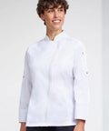 Biz Collection Womens Alfresco Long Sleeve Chef Jacket CH330LL - Allsorts Workwear