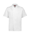 Biz Collection Men's Alfresco Short Sleeve Chef Jacket CH330MS - Allsorts Workwear