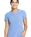 Cherokee Allura Women's Mock Wrap Scrub Top CKA688  Simply Scrubs Australia
