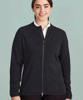 Biz Care Nova Womens Knit Jacket CO342LJ  Flash Uniforms Navy Marle XS 