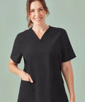 Biz Care Women's Pulse V-neck Scrub Top CU543LS  Simply Scrubs Australia