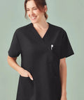 Biz Care Unisex (Men/Women) Pulse V-neck Scrub Top CU544US  Simply Scrubs Australia