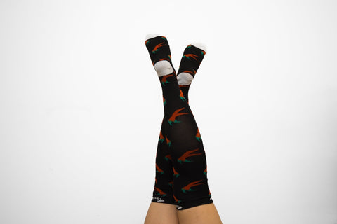 Softies Women's Fashion Hot Chillies Nursing Socks HCS01