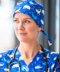 Printed Surgical Scrubs Cap/Hat SC0705 - Simply Scrubs Australia