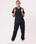 Softies Oxford Unisex Premium Cargo Jogger Scrub Pants OP01 - Simply Scrubs Australia