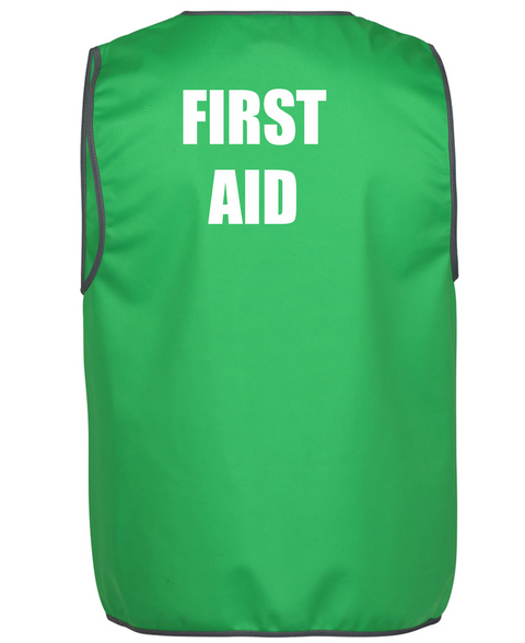 Printed Vest With First Aider Print