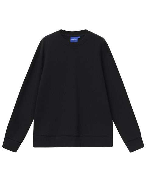 Unisex Air-layered CVC Crew Nech Sweater FL05