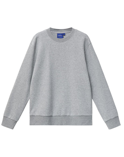 Unisex Air-layered CVC Crew Nech Sweater FL05