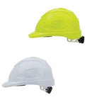 Pro Choice Hard Hat (V9) - Unvented, 6 Point Ratchet Harness Type 2 Polycarbonate - HH92R PPE Pro Choice WHITE  