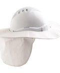 Pro Choice Hard Hat Brim - Polyester  - HHB PPE Pro Choice WHITE  