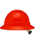 Pro Choice Hard Hat V6- Vented Full Brim, 6 Point Harness Ratchet Harness - HHV6FB PPE Pro Choice RED  