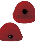 Pro Choice Hard Hat (V6) - Vented, 6 Point Push-lock Harness C/w Lamp Bracket X 20 - HHV6LB PPE Pro Choice RED  