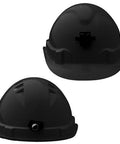 Pro Choice Hard Hat (V6) - Vented, 6 Point Push-lock Harness C/w Lamp Bracket X 20 - HHV6LB PPE Pro Choice BLACK  