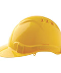 Pro Choice Hard Hat (V6) - Vented, 6 Point Push-lock Harness - HHV6 PPE Pro Choice YELLOW  