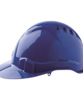 Pro Choice Hard Hat (V6) - Vented, 6 Point Push-lock Harness - HHV6 PPE Pro Choice BLUE  