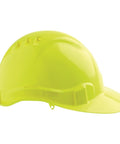 Pro Choice Hard Hat (V6) - Vented, 6 Point Push-lock Harness - HHV6 PPE Pro Choice FLURO YELLOW  