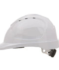 Pro Choice Hard Hat (V9) - Vented, 6 Point Rachet Harness, Type 2 Polycarbonate - HHV92 PPE Pro Choice WHITE  