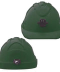 Pro Choice Hard Hat (V9) - Vented, 6 Point Push-lock Harness C/w Lamp Bracket X 20 - HHV9LB PPE Pro Choice GREEN  