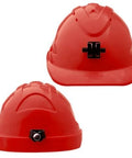 Pro Choice Hard Hat (V9) - Vented, 6 Point Push-lock Harness C/w Lamp Bracket X 20 - HHV9RLB PPE Pro Choice RED  