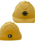 Pro Choice Hard Hat (V9) - Vented, 6 Point Push-lock Harness C/w Lamp Bracket X 20 - HHV9RLB PPE Pro Choice YELLOW  