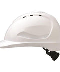 Pro Choice Hard Hat (V9) - Vented, 6 Point Ratchet Harness  - HHV9R PPE Pro Choice WHITE  