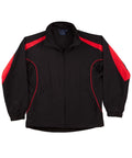 Legend Adults Warm Up Jacket JK53 Casual Wear Winning Spirit XS Black/Red 