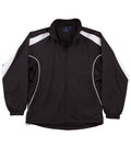 Legend Adults Warm Up Jacket JK53 Casual Wear Winning Spirit XS Black/White 