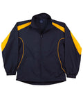 Legend Adults Warm Up Jacket JK53 Casual Wear Winning Spirit XS Navy/Gold 