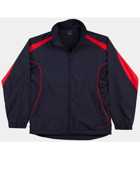 Legend Adults Warm Up Jacket JK53 Casual Wear Winning Spirit XS Navy/Red 