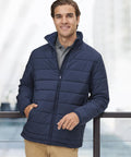 Winning Spirit Men's Sustainable Insulated Puffer Jacke JK59 Casual Wear Winning Spirit   