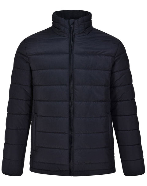 Winning Spirit Men's Sustainable Insulated Puffer Jacke JK59 Casual Wear Winning Spirit XS Navy 