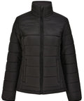 Winning Spirit Ladie's Sustainable Insulated Puffer Jacke JK60 Casual Wear Winning Spirit 6 Black 