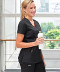 Winning Spirit Ladies Scrub Top M7640 - Simply Scrubs Australia