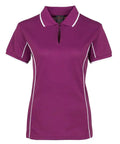 JB'S Wear Women’s Piping Work Polo 7LPI Casual Wear Jb's Wear   