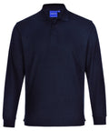 Winning Spirit Traditional Poly/Cotton Unisex Polo Shirt PS12 Casual Wear Winning Spirit Navy XS 