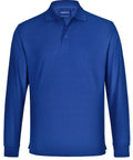 Winning Spirit Traditional Poly/Cotton Unisex Polo Shirt PS12 Casual Wear Winning Spirit Royal XS 