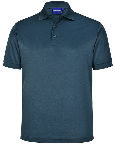 Winning Spirit Men's Sustainable Poly/Cotton Corporate Polo Shirt PS91 Casual Wear Winning Spirit Heavy Cloud XS 