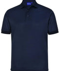 Winning Spirit Men's Sustainable Poly/Cotton Corporate Polo Shirt PS91 Casual Wear Winning Spirit Navy XS 
