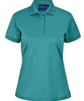 Winning Spirit Ladie's Sustainable Poly/Cotton Corporate Polo PS92 Casual Wear Winning Spirit Teal 8 