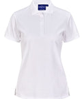 Winning Spirit Ladie's Sustainable Poly/Cotton Corporate Polo PS92 Casual Wear Winning Spirit White 8 