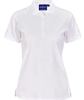 Winning Spirit Ladie's Sustainable Poly/Cotton Corporate Polo PS92 Casual Wear Winning Spirit White 8 