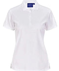 Winning Spirit Ladie's Sustainable Poly/Cotton Corporate Polo PS92 Casual Wear Winning Spirit White 8 
