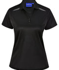 Winning Spirit Women's Sustainable Poly-Cotton Contrast Polo PS94 Casual Wear Winning Spirit   