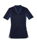 Biz Care Riley Womens V-Neck Scrub Top CST043LS - Simply Scrubs Australia
