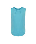Biz Corporates Estelle Pleat Blouse RB973LN Corporate Wear Biz Corporates 4 Aqua 