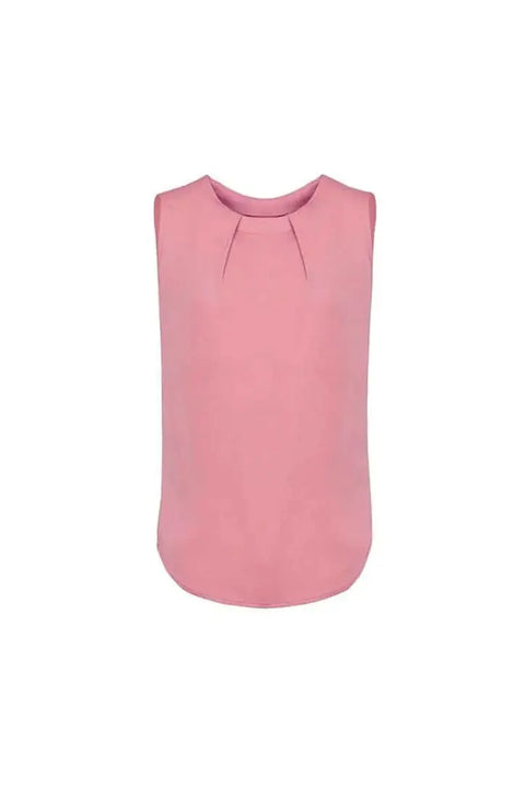 Biz Corporates Estelle Pleat Blouse RB973LN Corporate Wear Biz Corporates 4 Dusty Rose 