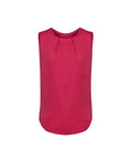 Biz Corporates Estelle Pleat Blouse RB973LN Corporate Wear Biz Corporates 4 Raspberry 