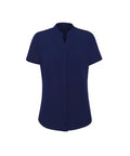 Biz Corporates Juliette Short Sleeve Blouse RB977LS - Simply Scrubs Australia